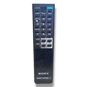 OEM Sony Audio System Remote Control RM-S70 Cassette  & CD Combo Replacement